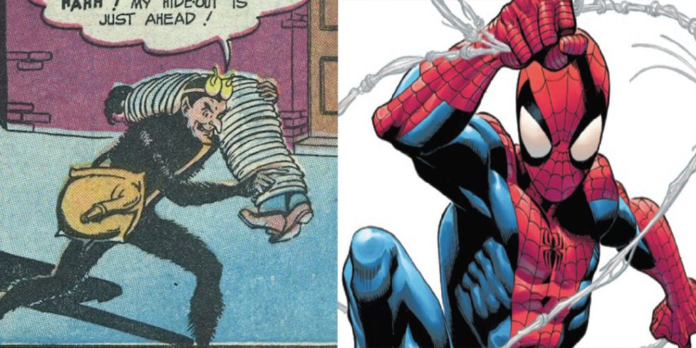 Whiz Comics Spider Man and Marvel's Spider-Man