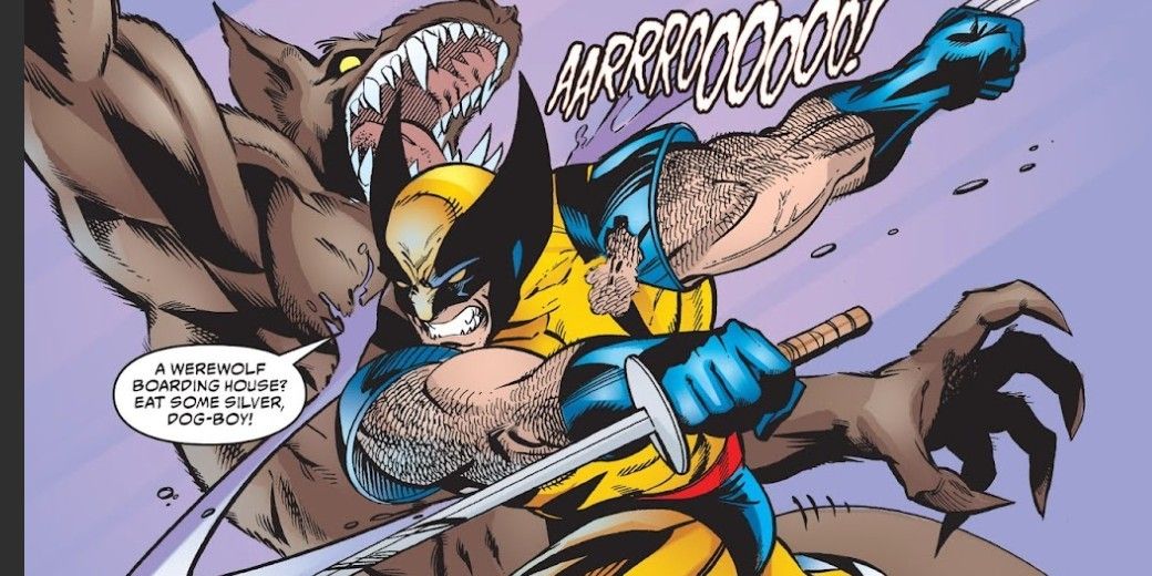 Wolverine 1999 annual werewolf deadpool