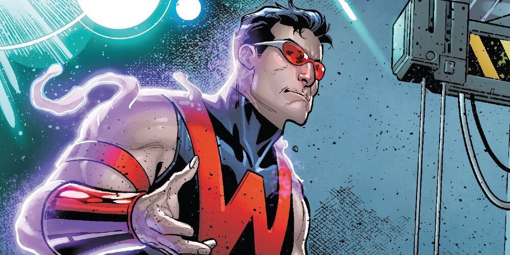 Wonder Man (Simon Williams) with ionic energy coming off his body in Avengers Vol. 1 issue 685 in Marvel Comics