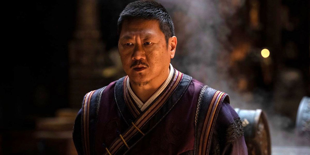 Wong looks concerned in Doctor Strange and The Multiverse of Madness