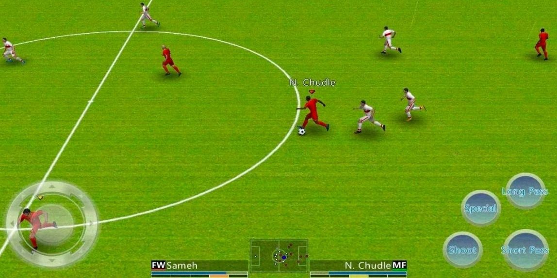World Soccer League mobile screenshot.