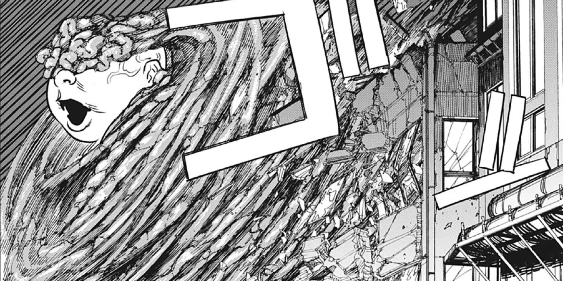 The typhoon devil in chainsaw man manga