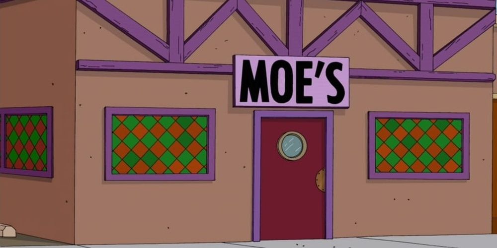Moe's Tavern from The Simpsons