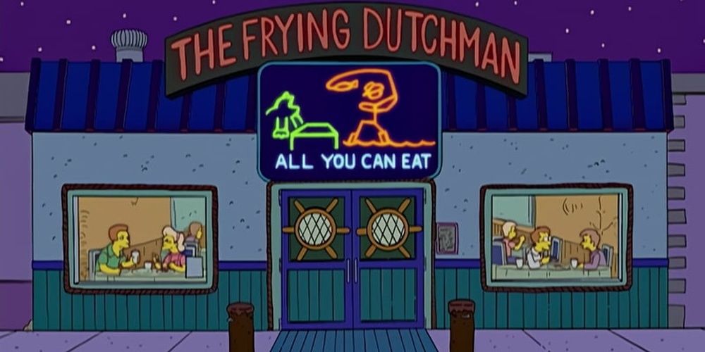 The Frying Dutchman from The Simpsons 