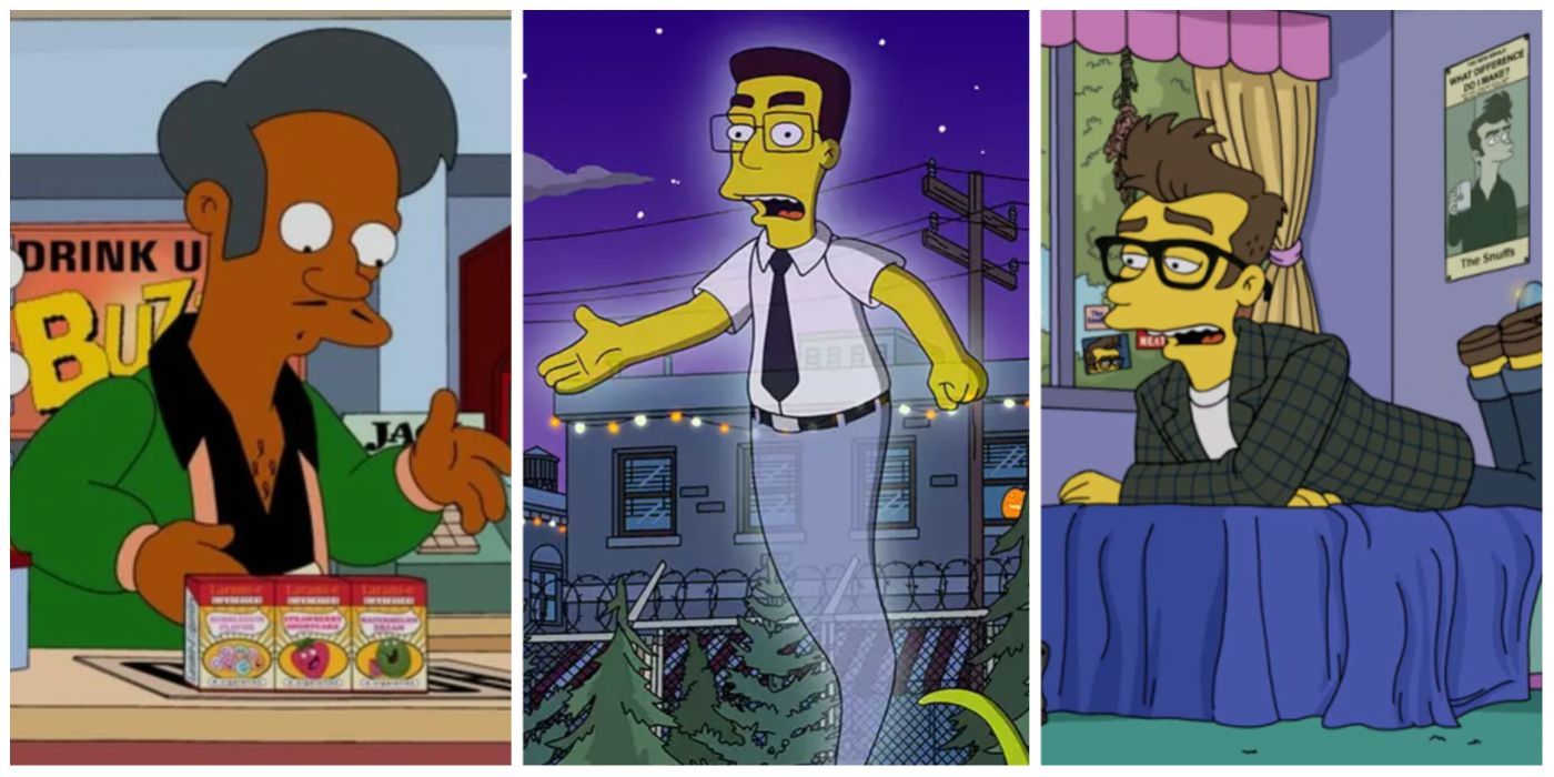 the simpsons characters