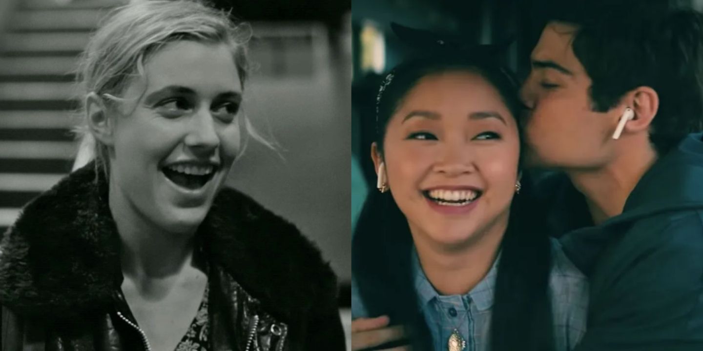 A split image of Frances Ha and To All The Boys I've Loved Before