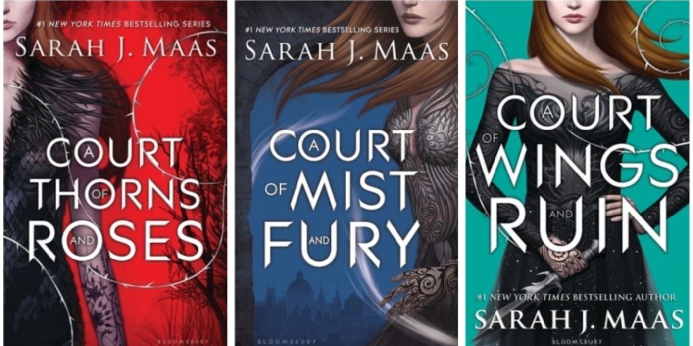 Covers of the ACOTAR book series