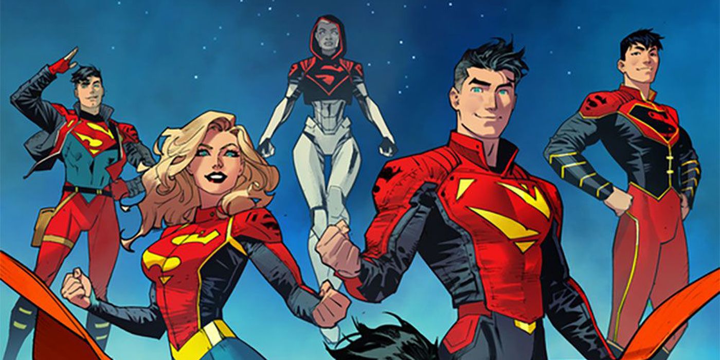 The Superman Family in new costumes in DC Comics