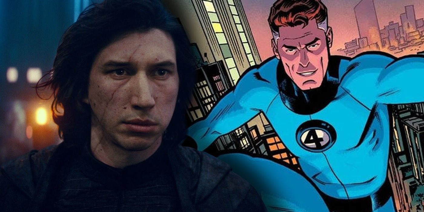 Adam Driver and Mister Fantastic
