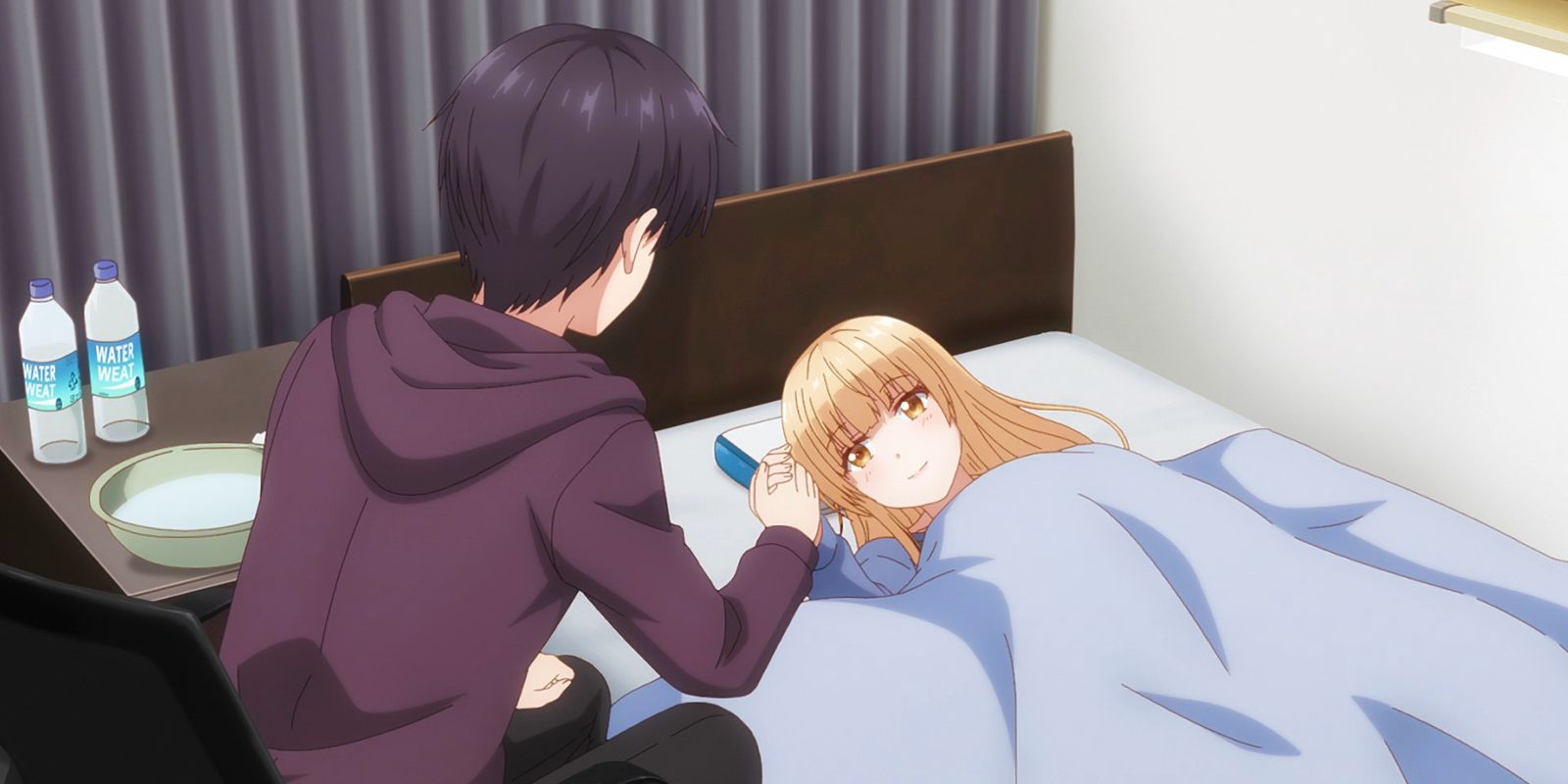 Angel Next Door ep 4 Amane cuidando de Mahiru