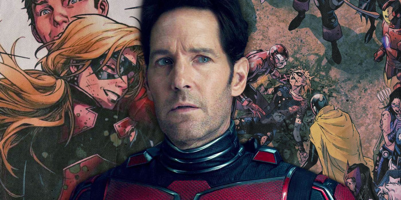 ant man with comics in background