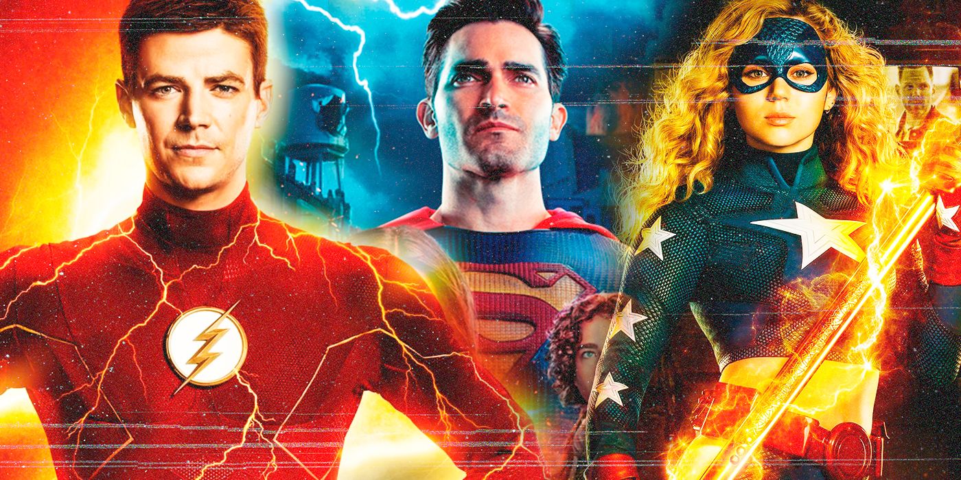 The Arrowverse's Flash, Superman and Supergirl