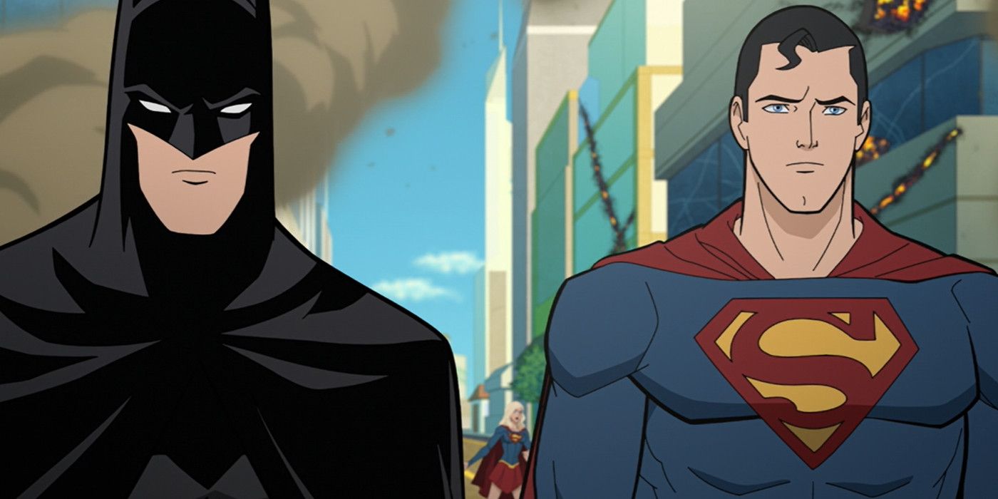 EXCLUSIVE: Batman and Superman Debate Supergirl's Fate in Legion of Super-Heroes  Clip