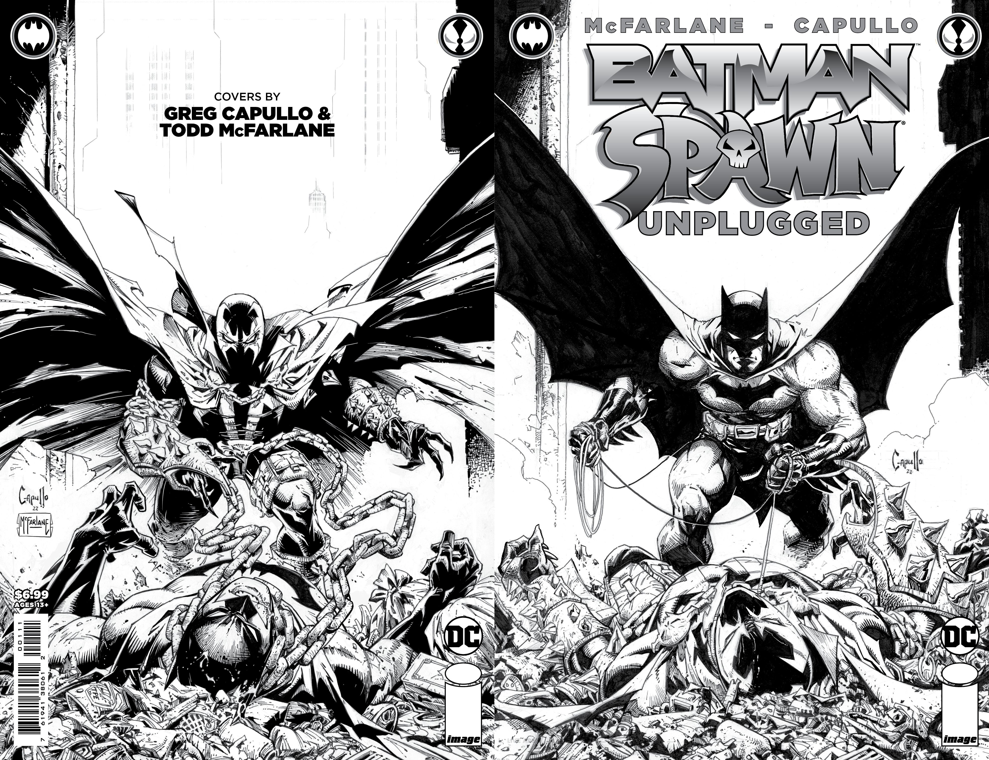 Capa Batman Spawn Unplugged