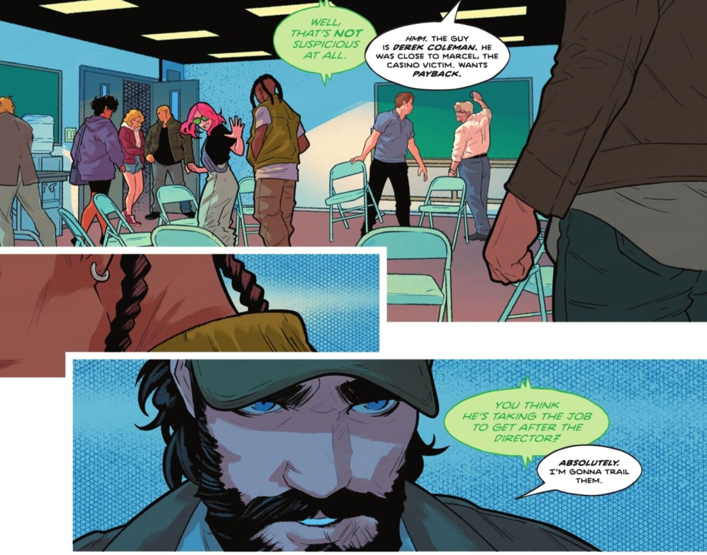 Nightwing Created His Version of Batman's Matches Malone