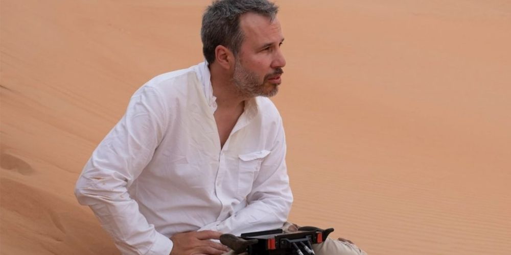 Denis Villeneuve in the desert