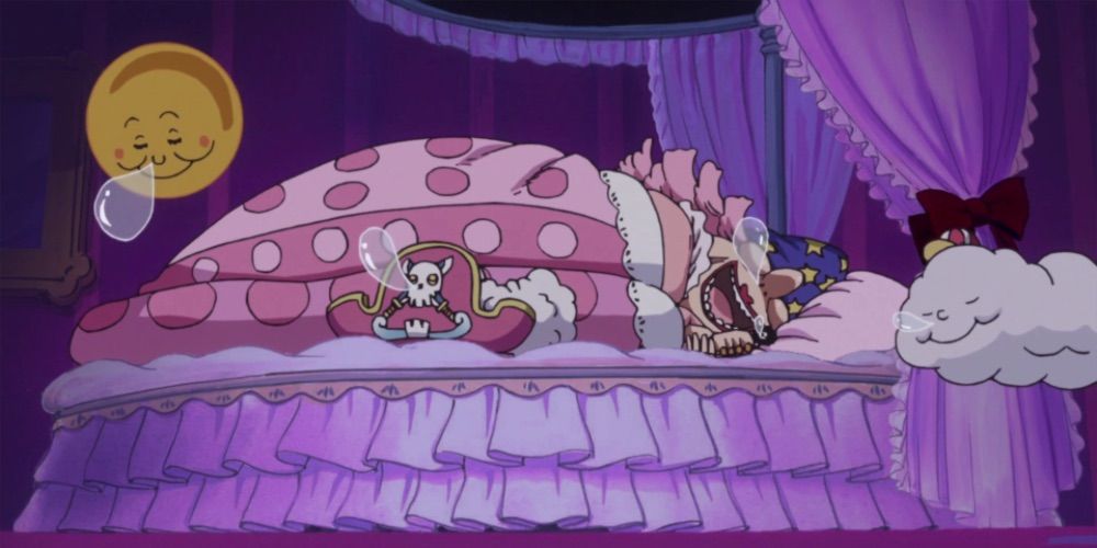 Big Mom sleeps soundly in One Piece