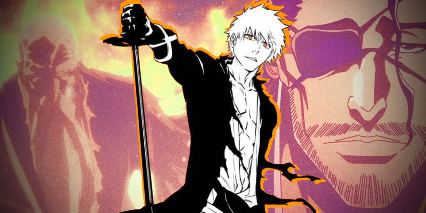 Ichigo Kurosaki holding his sword in Bleach: Thousand-Year Blood War