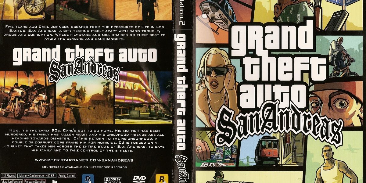 Box art for Grand Theft Auto San Andreas