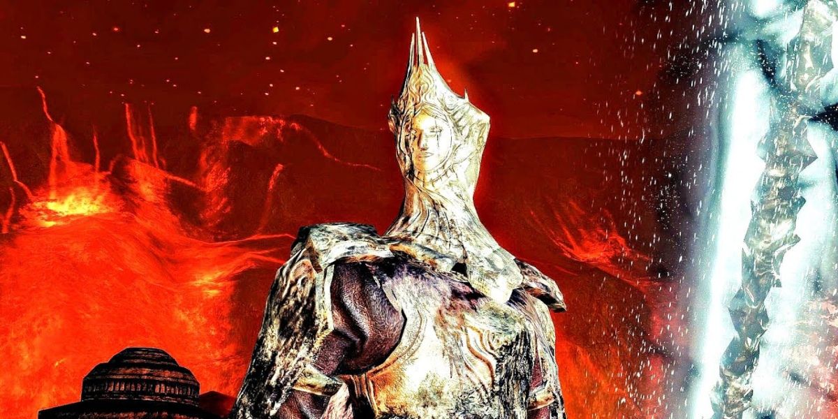 The Burnt Ivory King in Dark Souls II Crown of the Ivory King DLC