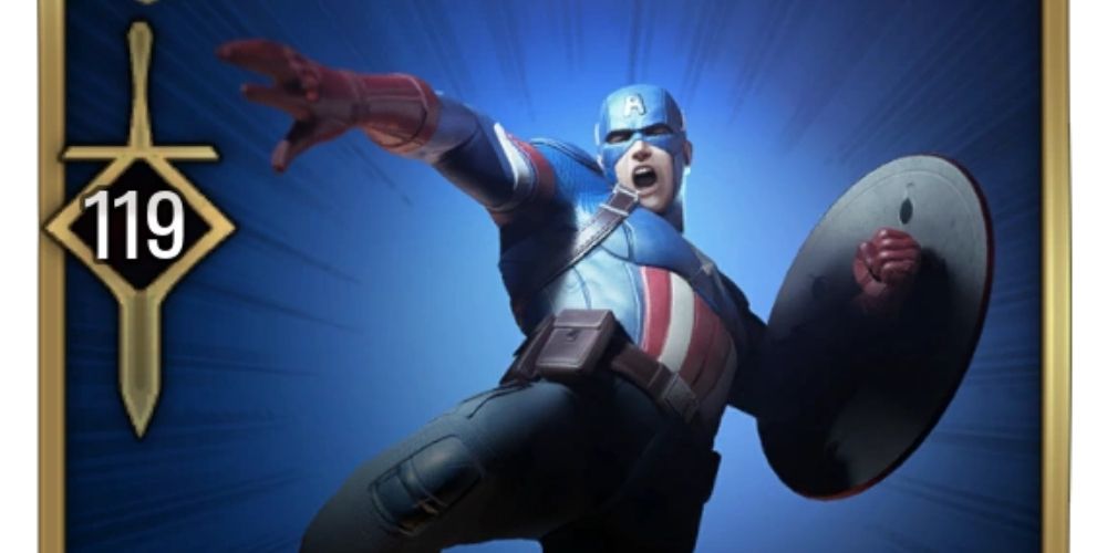 Captain America Brooklyn Handshake Plus card art from Midnight Suns