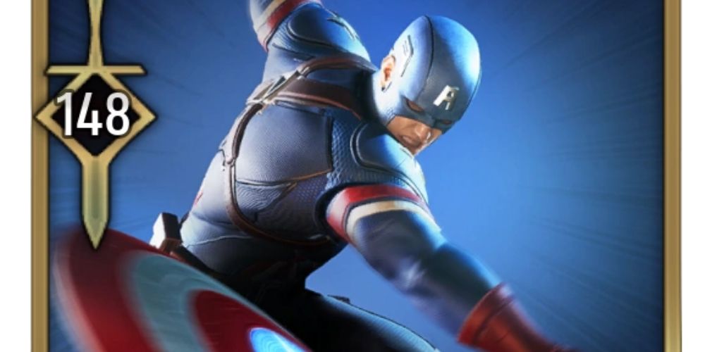 Captain America Shield Bounce Plus card art from Midnight Suns