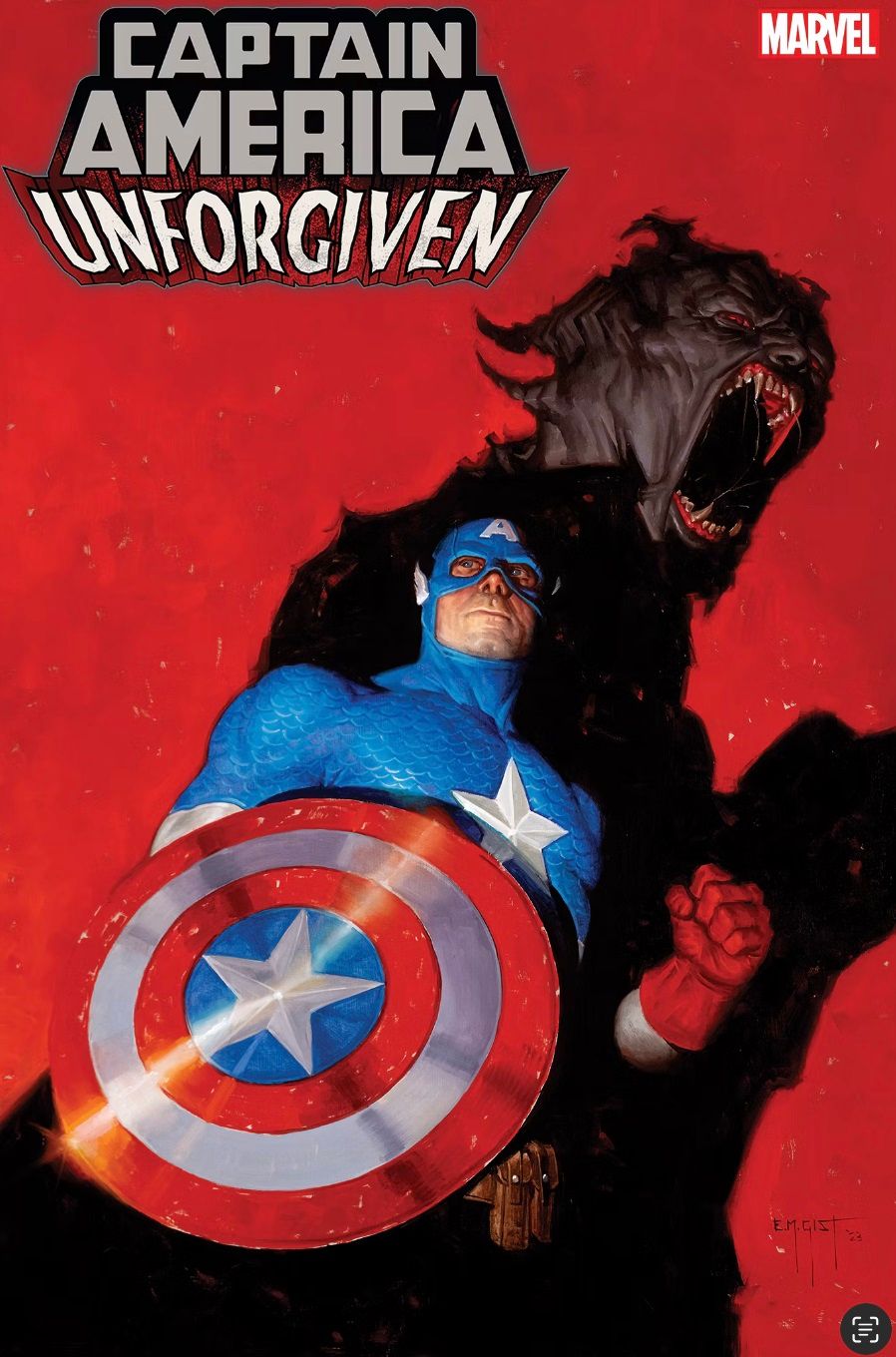 Captain America Unforgiven cover 1