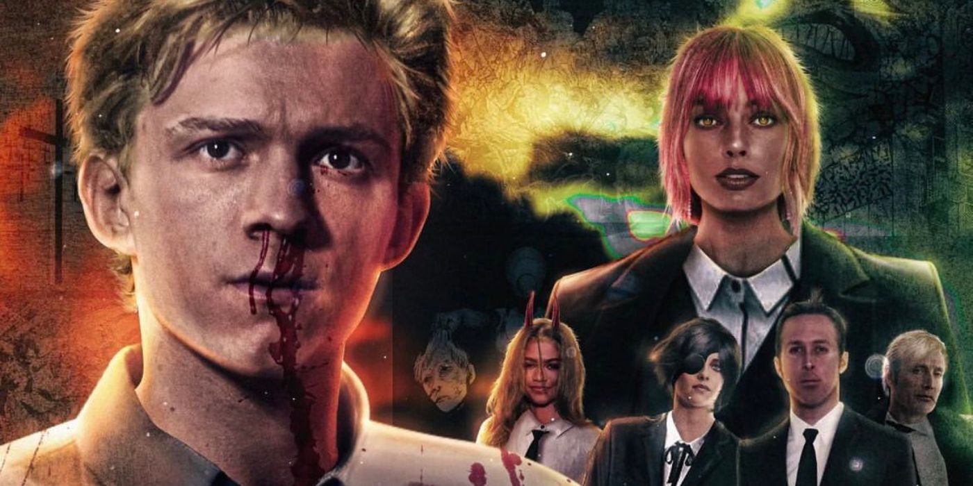 Chainsaw Man Fan Poster Turns Tom Holland Into a Live-Action Denji