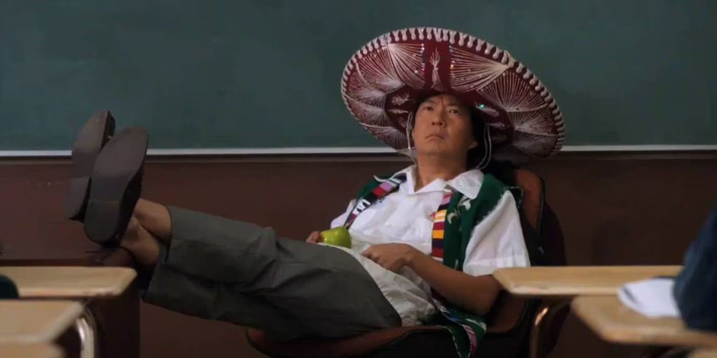 Chang trying to teach Spanish in Community