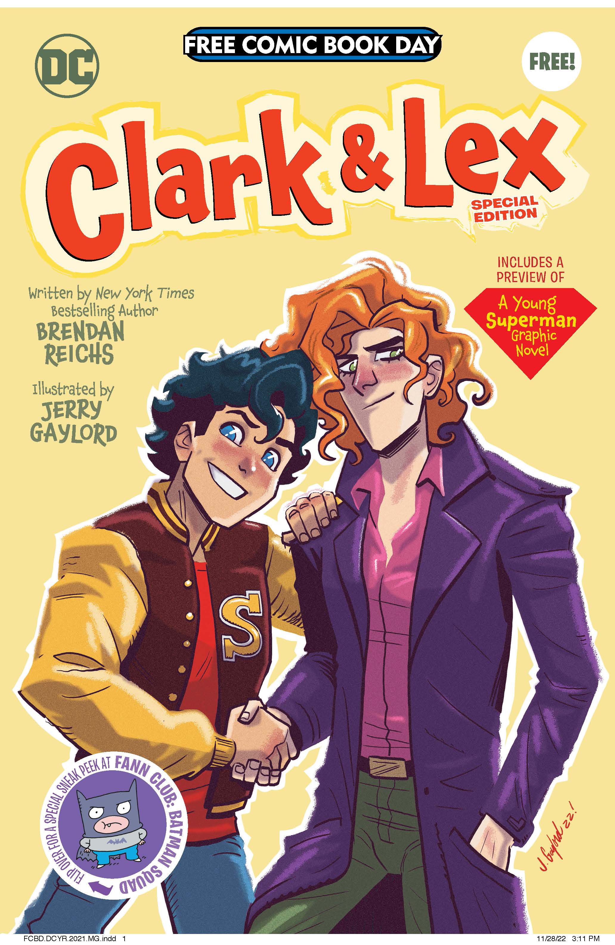 Clark & Lex and Fann Club Batman Squad 2023 FCBD Special Edition