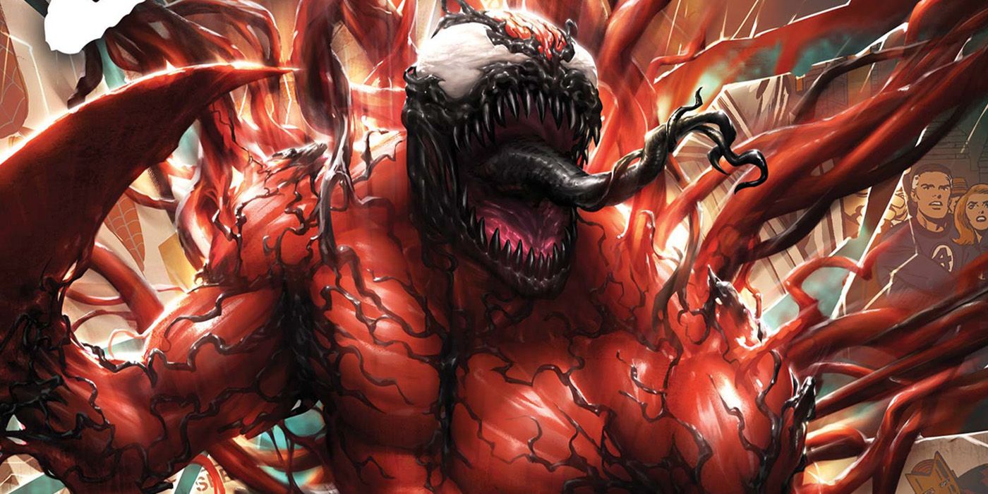 Cletus Kasady as Carnage in Marvel Comics.