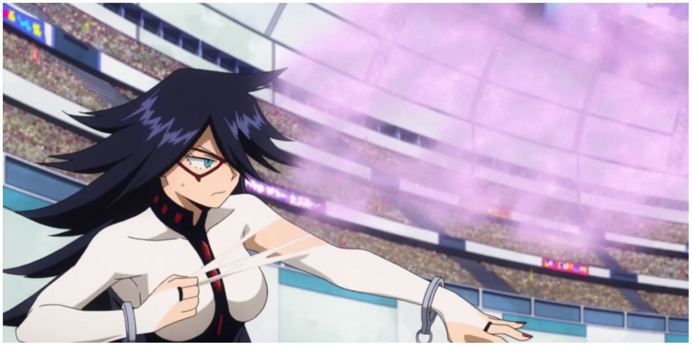 Midnight using Somnambulist during the Sports Festival in MHA.