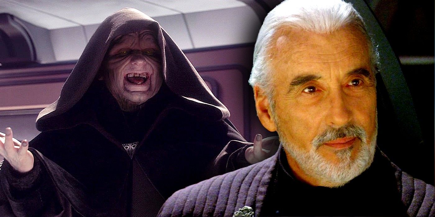 Cabeçalho do Conde Dookan e Palpatine