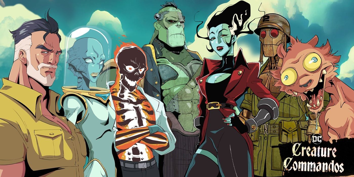 Creature Commandos animated series cast