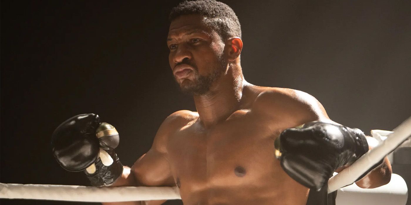 Jonathan Majors in the ring as Damian 