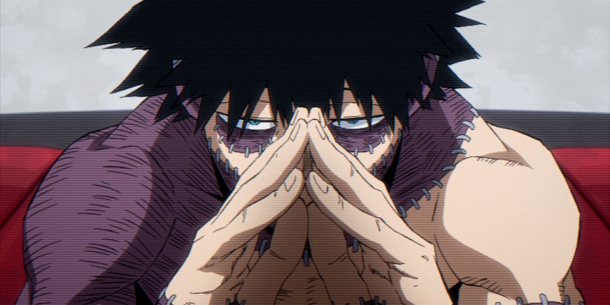 Dabi is announcing his real identity to the world in My Hero Academia.