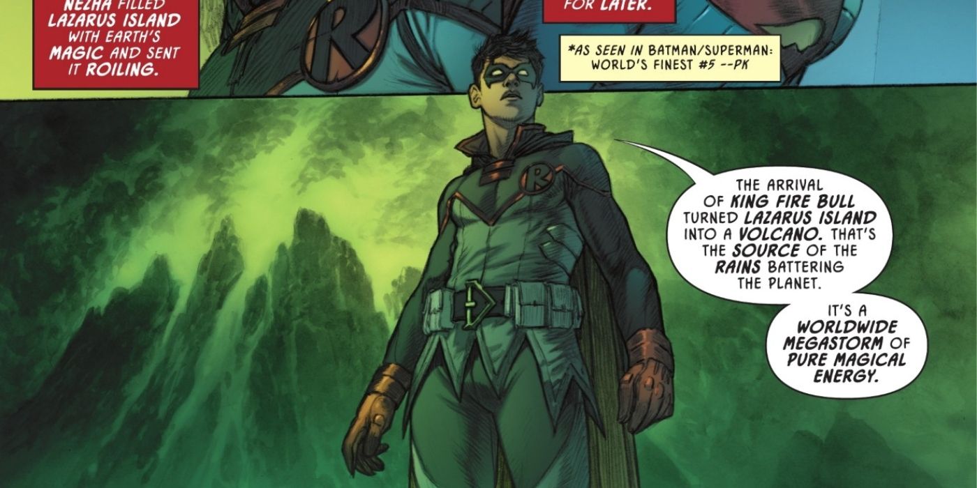 Damian Wayne Lázaro Tempestade