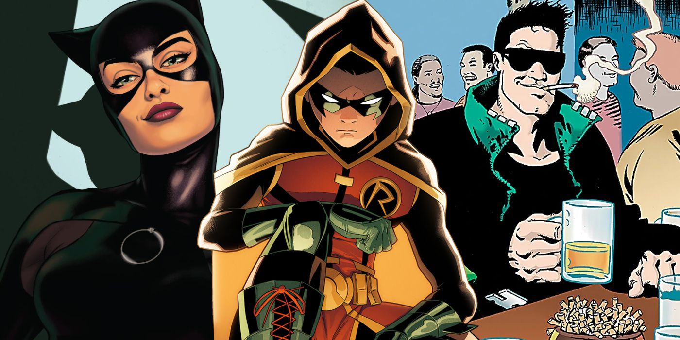 DC Greedy Heroes - including Catwoman, Damian Wayne (Robin) and Hitman