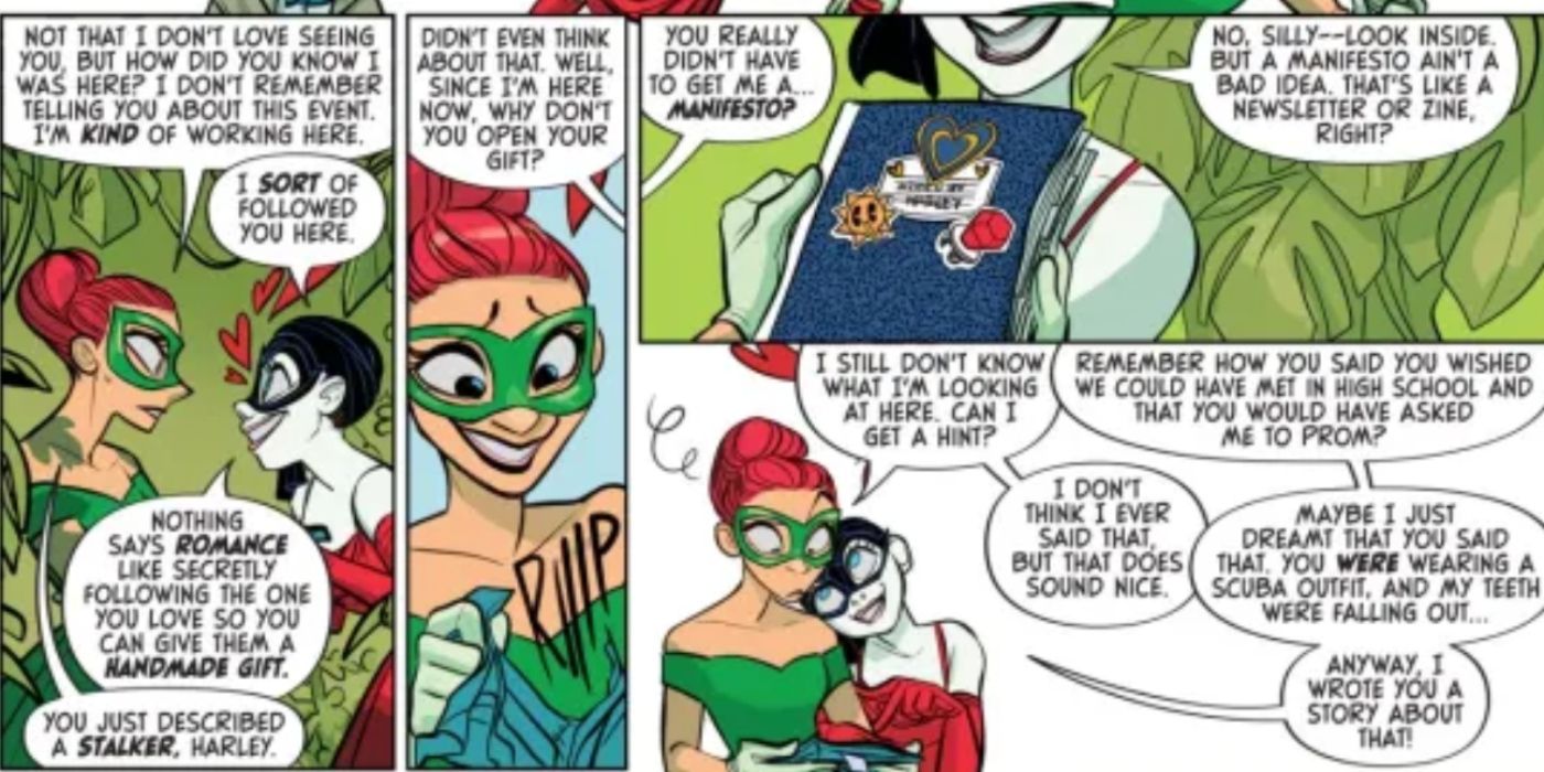 DC Harley Quinn's Romance Ivy Harley Gotham High 3-1