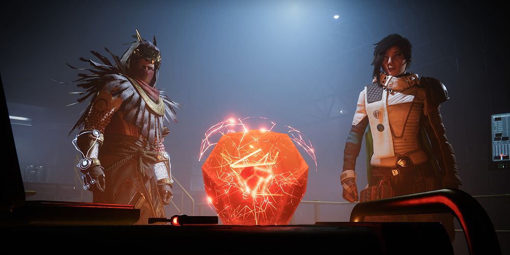 Destiny 2 Season of the Seraph screenshot of Osiris and Ana Bray