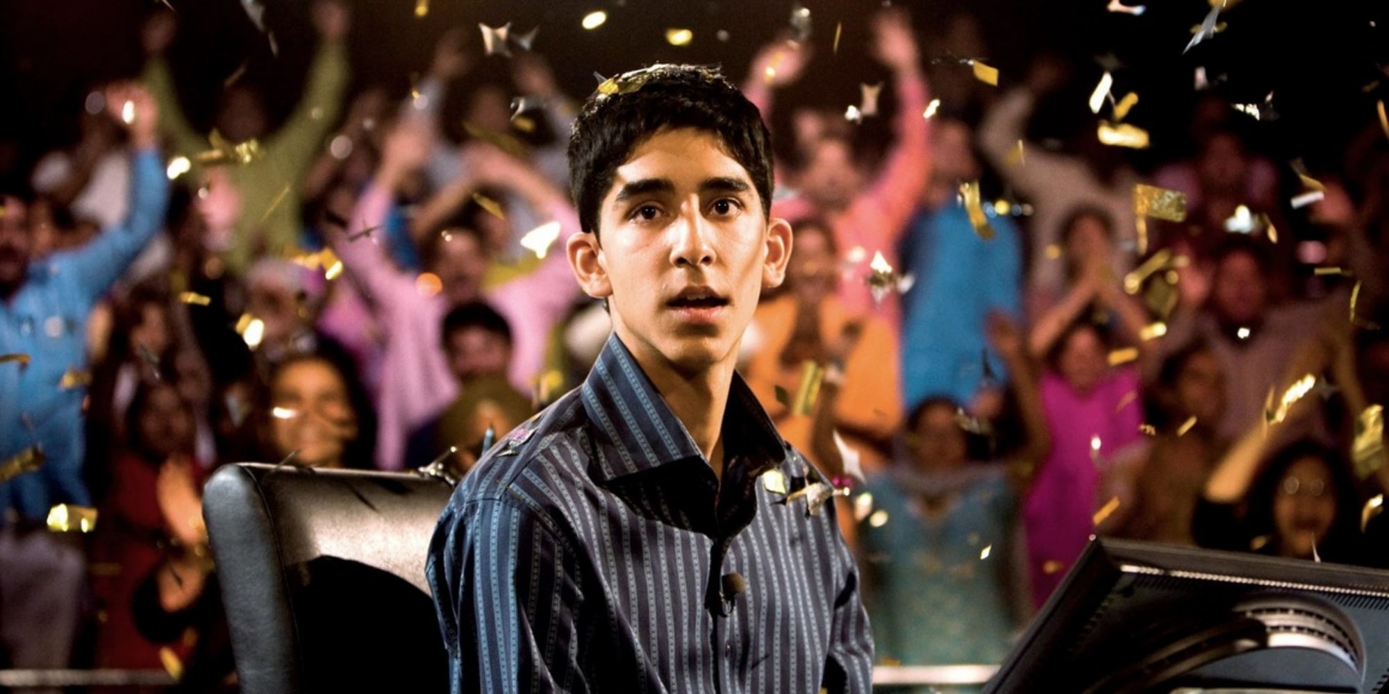 Jamal Malik wins the competition in Slumdog Millionaire