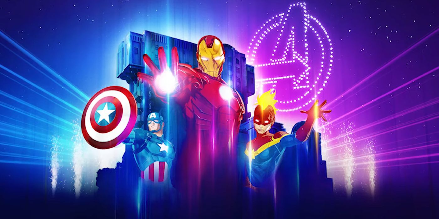 disneyland paris avengers nighttime drone show header