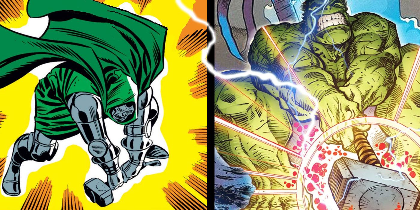 Doctor Doom and the Hulk are among those that have failed to lift Thor's hammer