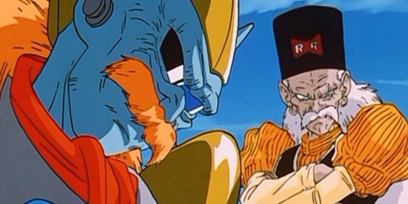 Dr Gero and Dr Myuu scheme together in Dragon Ball GT.