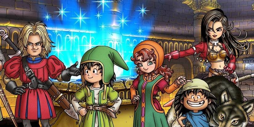 Promotional works of art for Dragon Quest VII: Fragments of the forgotten past