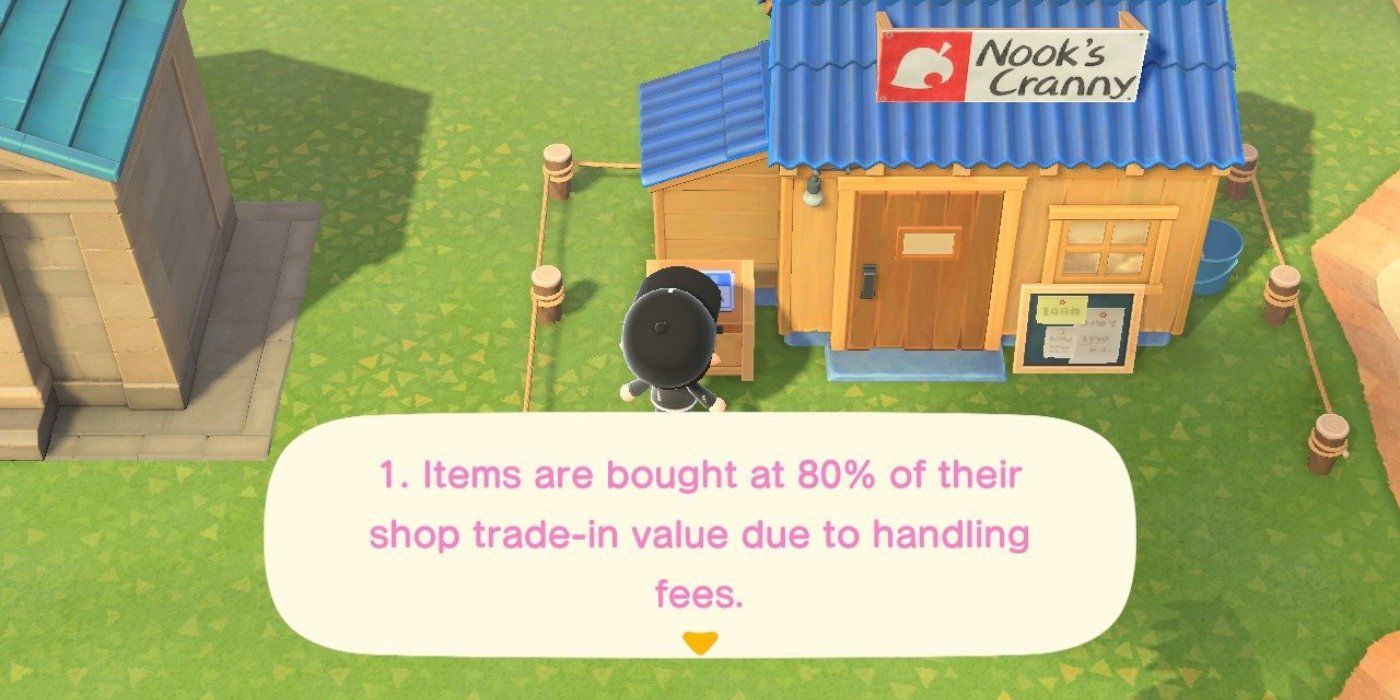 Drop-off Box conditions at Nook's Cranny in Animal Crossing: New Horizons
