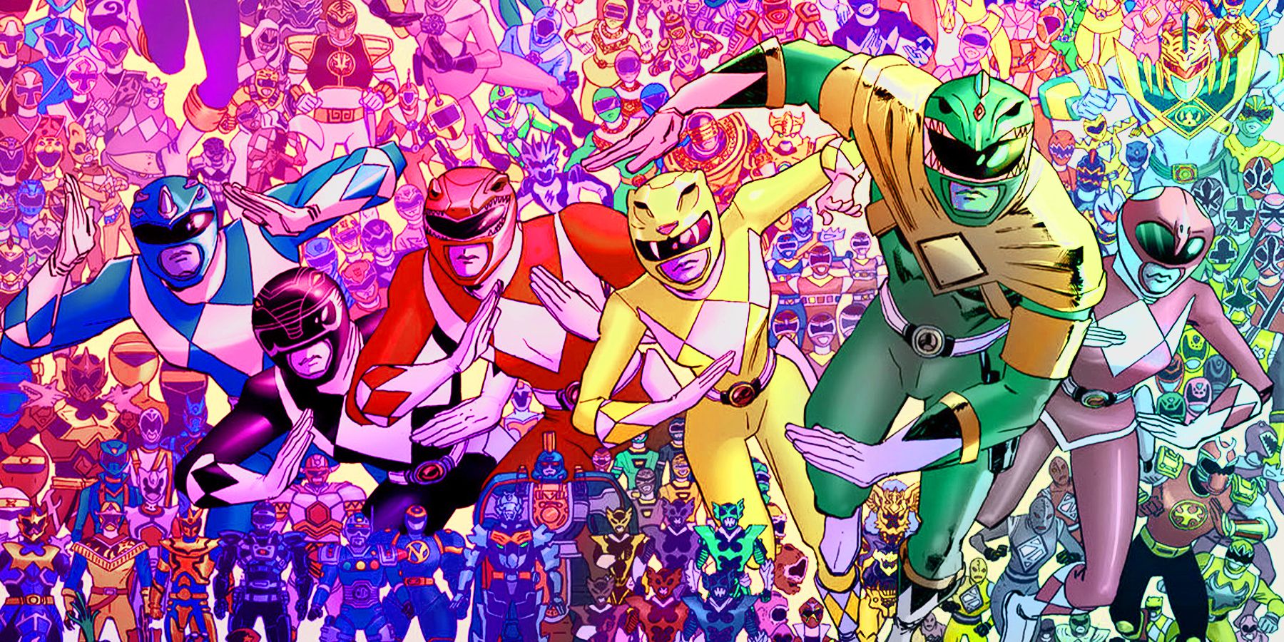 Every Power Rangers Color, Ranked By Number Of Variants