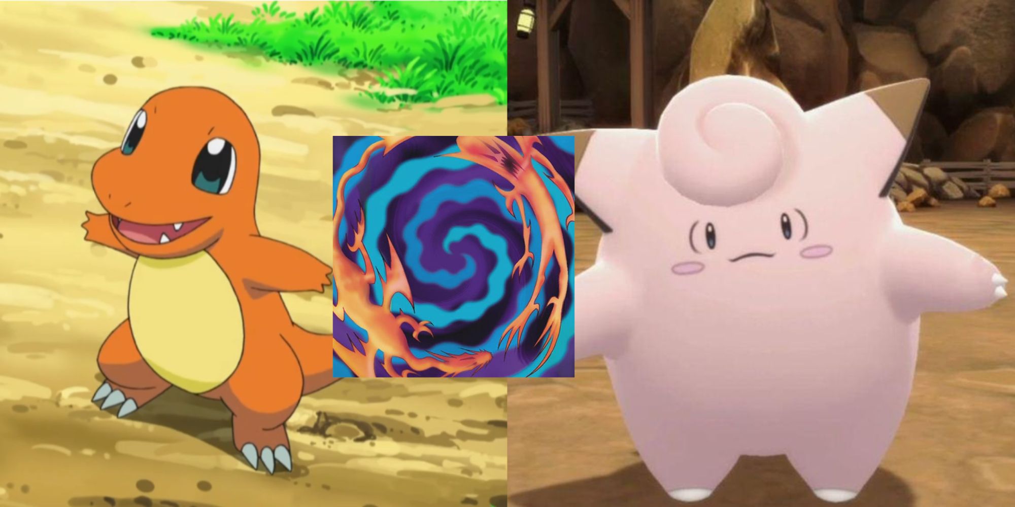 All existing type combinations in the pokémon