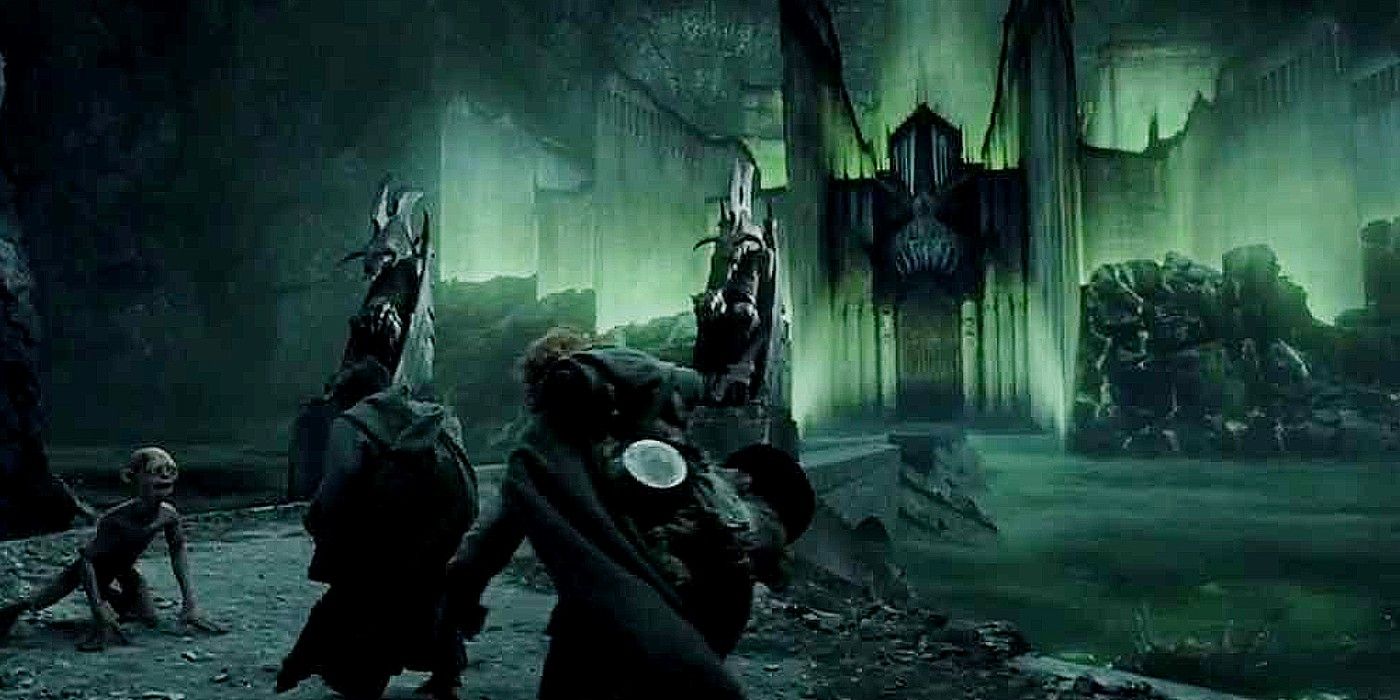 What was the Fellowships Original Plan to Enter Mordor in The Lord of the Rings?