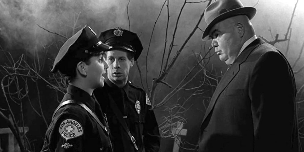 George Steele (right) in 1994's Ed Wood